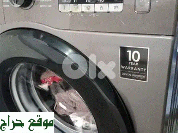 غسالة ونشافة TCL إنفرتر 8 كجم: نظافة فائقة وتوفير مذهل! جديد بضمان سنة كاملة. 4