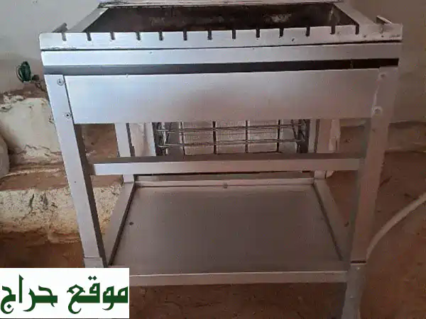 متعة الشواء الفاخرة: شواية ستانلس ستيل لمنزلك | تصميم أنيق، جودة تدوم لأجيال! ✨