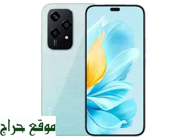 فرصة! هونر 200 لايت 256GB (بطارية منتفخة) مع كرتونة وسماعة - صفقة لا تفوت!