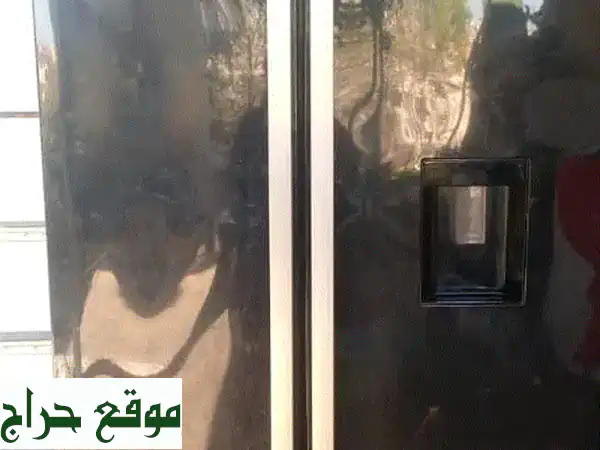 فرصة لا تعوض! ثلاجة وفريزر بيكو أمريكية ASL141 B سوداء مستعملة - تقنية إنفيرتر لتوفير الطاقة