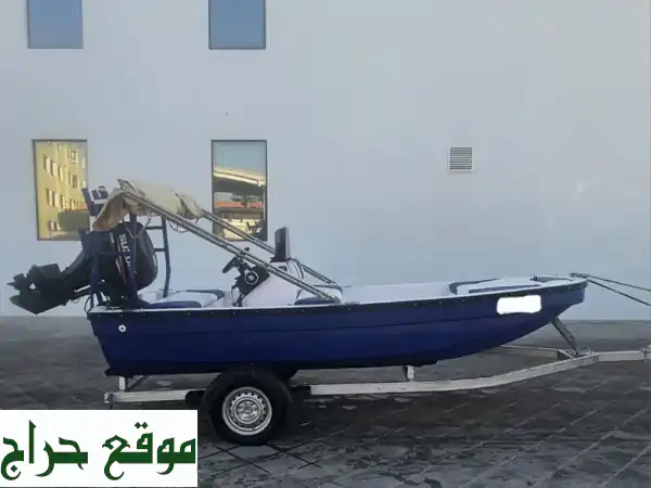 طراد ماشواه كاتاماران 14 قدم موديل 2023 للبيع في أم القيوين - محرك سوزوكي 60 حصان بحالة ممتازة!