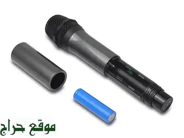 مايك لاسلكي UHF قناتين احترافي | صوت نقي وثابت لأدائك! توصيل لكل لبنان. 3