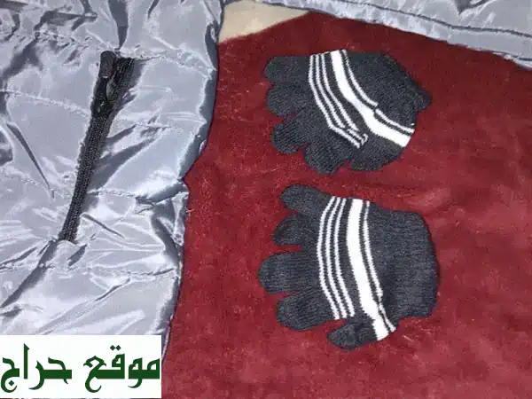جاكيت أطفال شتوي دافئ بفرو (2-3 سنوات) - جديد وبـ $8 فقط! صفقة العمر! 2