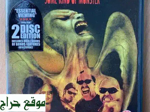 فرصة نادرة لعشاق ميتاليكا: دي في دي Some Kind of Monster الأصلي المزدوج (مستعمل)
