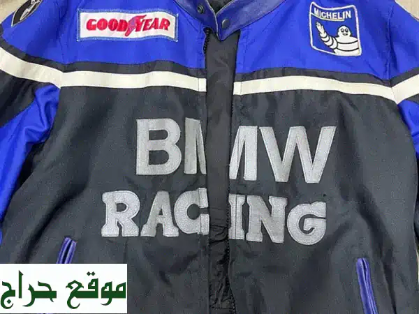 تألق بستايل الشغف! جاكيت سباق BMW الرجالي الفاخر مقاس M/L 2