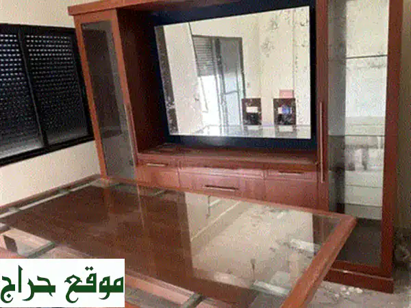 غرفة سفرة جديدة متكاملة: 6 كراسي، طاولة، بوفيه، برادي | أثاث ومفروشات عصرية لمنزلك 2