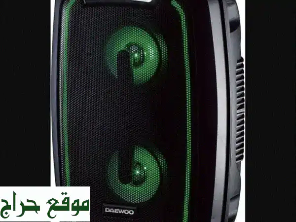 سماعة Daewoo بلوتوث LED للحفلات 20W: صوت محيطي، إضاءة مبهرة، وراديو FM! 2
