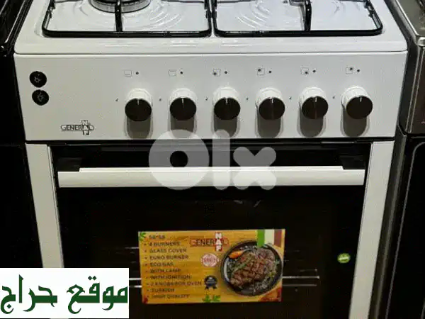فرن غاز جنرال الأصلي 60 سم: جديد، بضمان سنة كاملة! ارفع مستوى مطبخك. 2