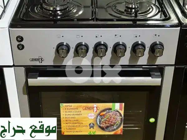 فرن غاز جنرال الأصلي 60 سم: جديد، بضمان سنة كاملة! ارفع مستوى مطبخك. 3