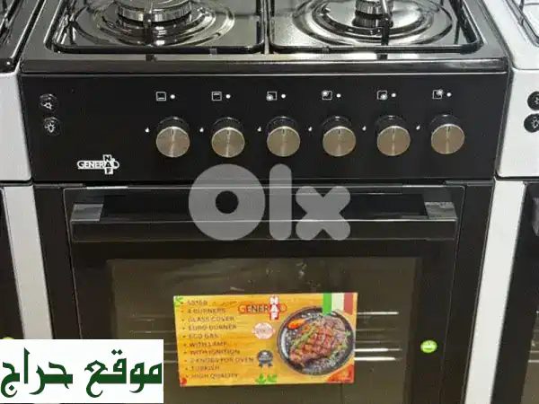 فرن غاز جنرال الأصلي 60 سم: جديد، بضمان سنة كاملة! ارفع مستوى مطبخك. 4
