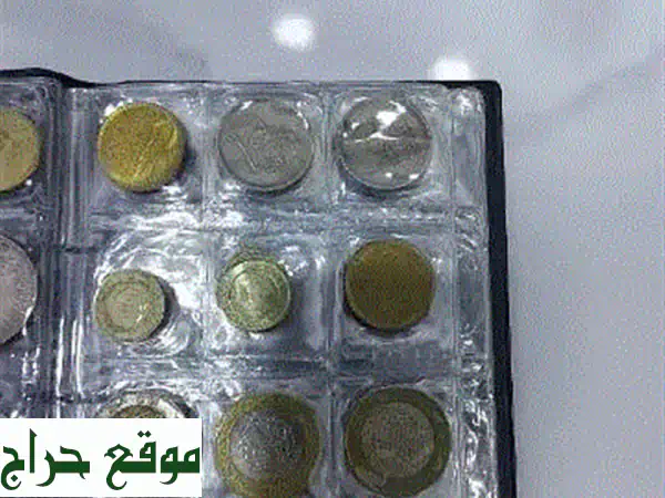 اقتنِ التاريخ: دفتر عملات عالمية وعربية فريدة (60 نوعًا، 120 قطعة) - تحفة نادرة لهواة جمع المقتنيات! بسعر 8 فقط! 3