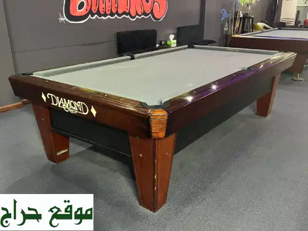 فرصة لا تعوض: 6 طاولات بلياردو احترافية للبيع في عجمان (الجرف) | دايموند، برونزويك، ويراكا بحالة ممتازة!