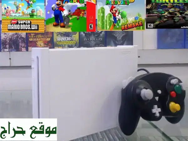 للبيع: نينتندو وي (Wii) + 10 ألعاب مذهلة! جهاز كامل بحالة ممتازة ومضمون (30 د.ب)