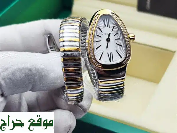 ساعات بولغاري نسائية طبق الأصل | استل أستيل | جودة فاخرة | الرياض | شحن السعودية