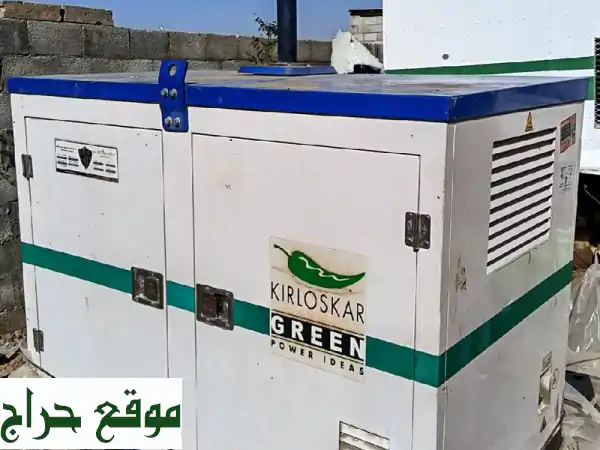 فرصة لا تعوض! مولد كهرباء هندي ديزل 220V/55A شبه جديد للبيع – طاقة موثوقة بسعر ينافس