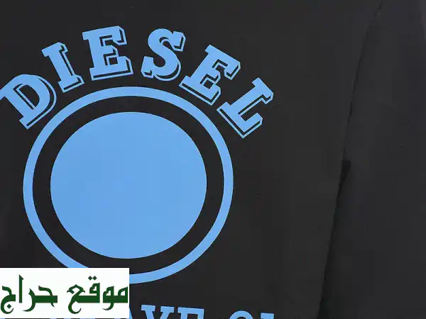 سويتر ديزل رجالي أسود جديد S-GINN-K35 مقاس M - شعار مميز لإطلالة عصرية! 4