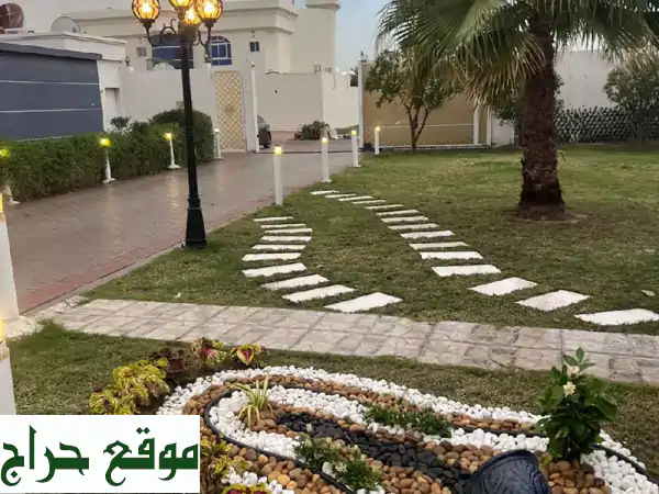 حديقتك حلمك في الإمارات! ✨ تصميم وتنسيق لاند سكيب احترافي بخبرة تميزنا 4