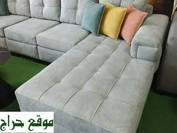 ركنة زاوية مودرن 'ميدو' 3x3م: أناقة، راحة وجودة استثنائية (اسفنج اكسترا) 3