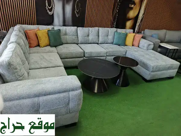 ركنة زاوية مودرن 'ميدو' 3x3م: أناقة، راحة وجودة استثنائية (اسفنج اكسترا) 2