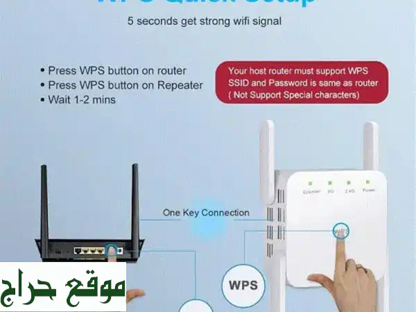 وداعًا لضعف الإشارة: مقوي واي فاي 5G وراوتر سلكي/لاسلكي - سرعة خرافية وتغطية كاملة! 2