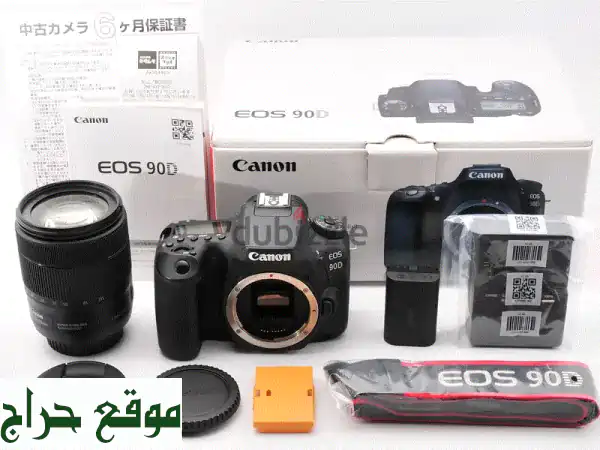 CANON E O S 90 D  18135 MM LENS