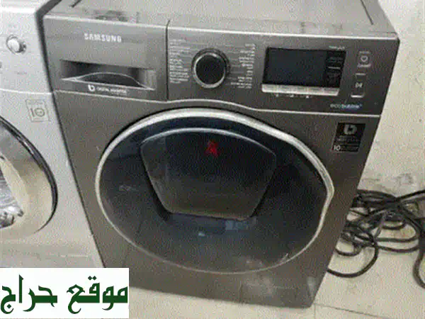 ⚡️ فرصة لا تعوض! غسالة ونشافة LG 10 كجم 2 في 1 للبيع | حالة ممتازة وتوفير كبير! ⚡️ 4