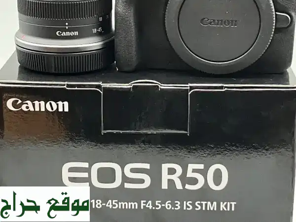 Canon  E O S R 504 K Mirrorless 2 Lens Kit with RFS 1845 mm