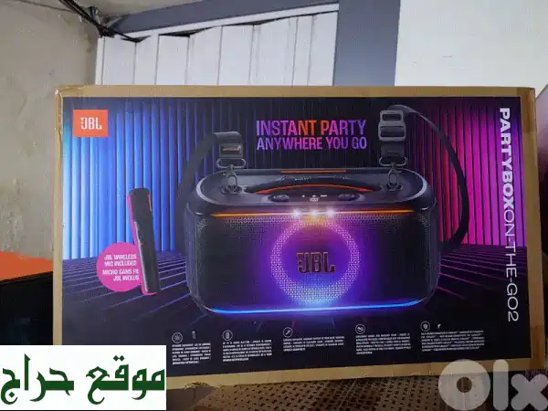 أطلق العنان للحفلة مع JBL PartyBox On-The-Go 2! متوفر الآن لدى Classic Phone في بيروت!