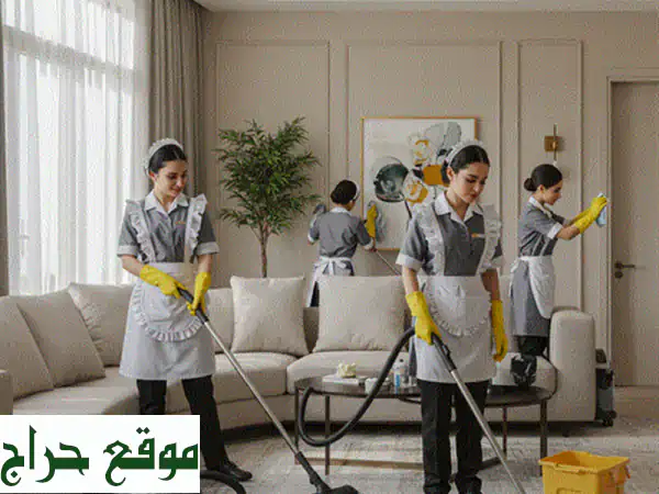 راحة بالك تبدأ هنا: استقدم عاملات منزليات، مربيات، ورعاية كبار السن | بخبرة وكفاءة