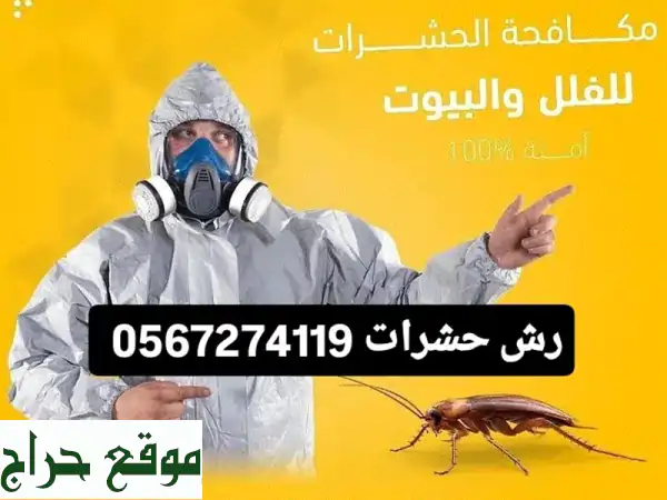 أفضل شركة مكافحة حشرات وغسيل خزانات بالمدينة المنورة | حماية وتعقيم متكامل