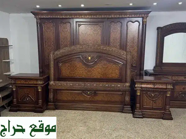 اكتشف فخامة بيروت: غرفة نوم رئيسية ملكية مستوردة من ماليزيا! | أثاث فاخر، توصيل وتركيب