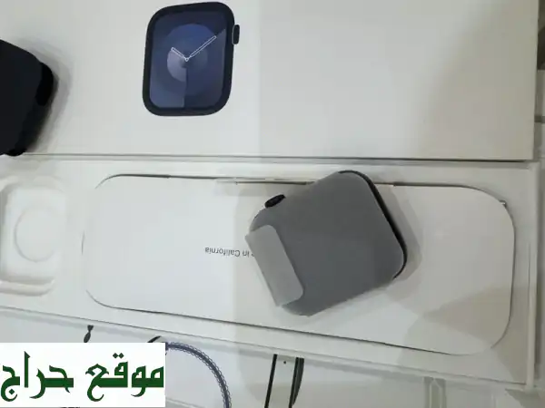 ✨ فرصة نادرة! Apple Watch S9 45mm GPS Midnight | جديدة لم تُفعل | كامل الملحقات | الرياض 4