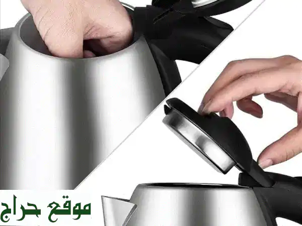 AKOVA غلاية كهربائية 2 لتر ستانلس ستيل | تسخين فوري لمشروباتك الساخنة! 3