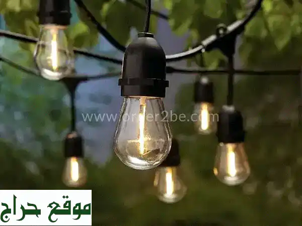 إضاءة خارجية E27 احترافية: كابل متين، مقاوم للماء IP65 وقابل للربط لسنوات من الإشراق! 4