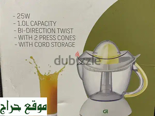 عصارة حمضيات GI GTM-8122 بقوة 25W: عصير طازج وصحي بلمسة زر! 2