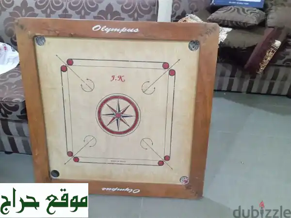 فرصة لا تعوض! 🥳 لوح كيرم جديد بحالة ممتازة للبيع بـ 15 دينار فقط!