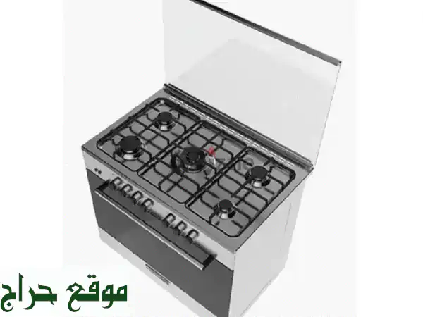 فرصة لا تعوض: بوتاجاز وفرن جليم غاز إيطالي فاخر 5 عيون - 90 سم (بحالة ممتازة للبيع) 2