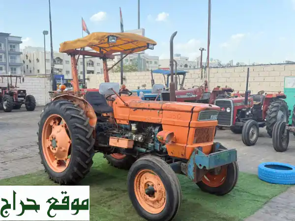 جرار فيات 550 ياباني أصلي: قوة، اقتصادية، وتحمل للمزارع | جاهز للعمل فورا!