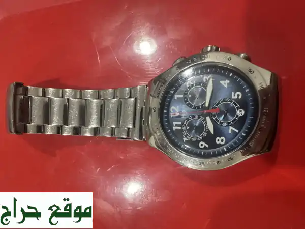 فرصة لا تُعوّض! ساعة SWATCH أصلية مستعملة بحالة ممتازة - 300 ريال فقط! 4