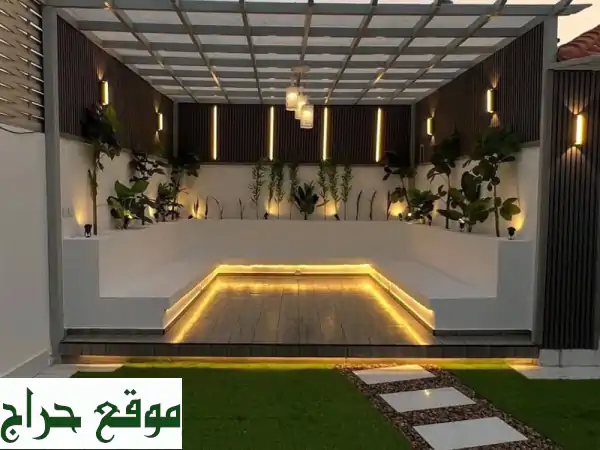 هضبة الهرم: تصميم وتنسيق حدائق احترافي | شلالات، جلسات، بدائل 2