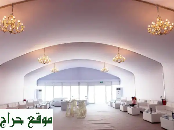 تنظيم وتزيين كل أنواع الخيم وتجهيز معارض للجادين فقط في جميع أنحاء الامارات