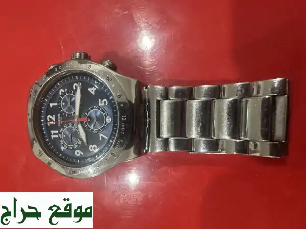 فرصة لا تُعوّض! ساعة SWATCH أصلية مستعملة بحالة ممتازة - 300 ريال فقط! 3