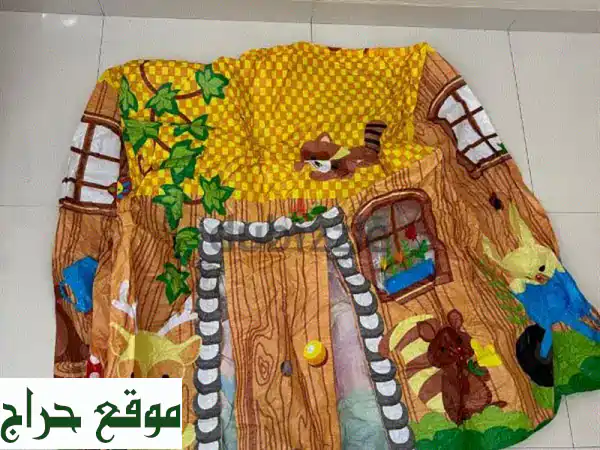 للبيع: بيت لعب أطفال وخيمة مغامرات | مستعمل بحالة ممتازة وآمن لطفلك