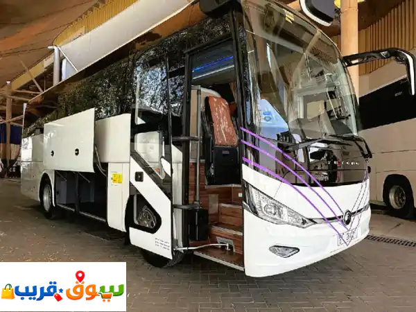 رحلاتك VIP: تأجير حافلات وسيارات حديثة (13-50 راكب) | سائقون محترفون وأسعار تنافسية