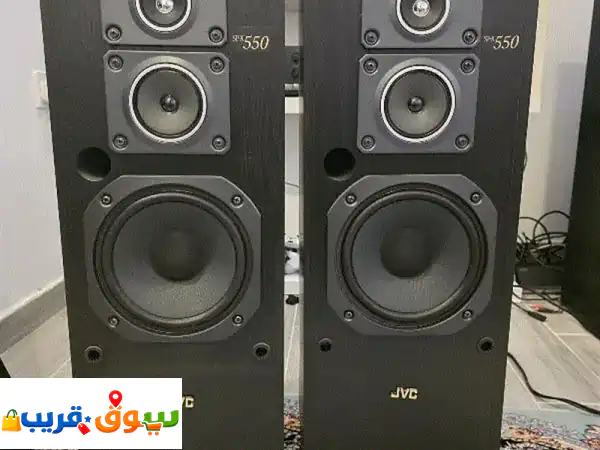 JVC tower speakers