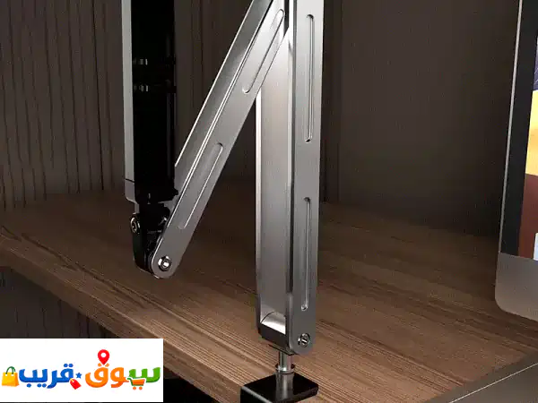 A threeaxis cantilever stand that can hold two mobile phones or . . . . .