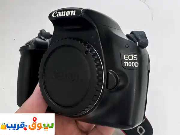 للبيع كاميرا canon eos 1100d بحالة جيدة كاميرا dslr...