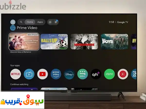 فرصة لا تعوض: تلفزيون سوني برافيا 65 بوصة 4K UHD جوجل...