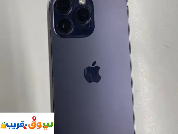 🔥 فرصة لا تُعوّض! آيفون 14 برو ماكس مستعمل 256GB -...
