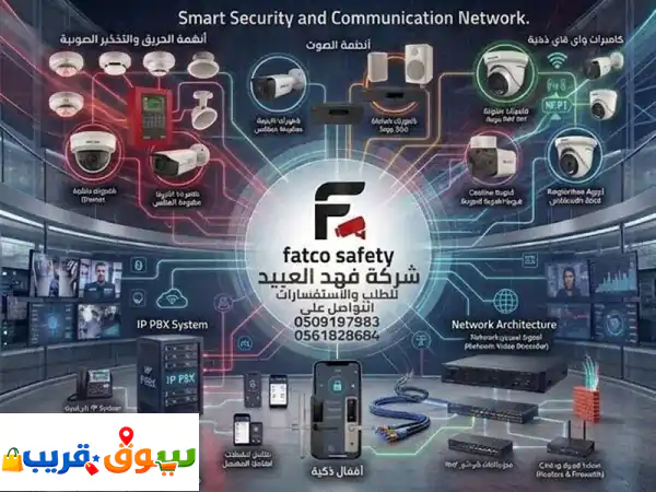 أمانك الكامل بضغطة زر: أنظمة أمنية متكاملة،...